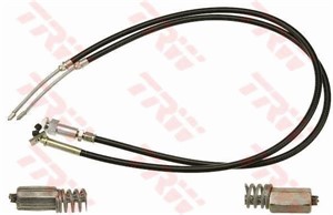 Kabel, parkeringsbremse, Bak, Høyre, Venstre, FIAT, 7641374
