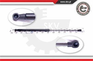 Pneumatisk fjær, motorpanser, Foran, CITROËN C5 I, C5 II, C5 Break I, C5 Break II, C5 Skåp / kombi, 792514