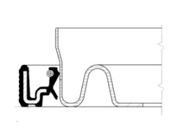 Akseltetning, oljepumpe, CITROËN,FIAT,OPEL,PEUGEOT,VAUXHALL, 102409, 40100923, 4403190, 7701042340, 9111190, 98451055, 98454043, 9845404