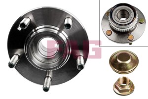 Hjullagersett, Bakaksel, HYUNDAI TUCSON, KIA SPORTAGE II, 527102E000, 52710-2E000, 527102E100, 52710-2E100