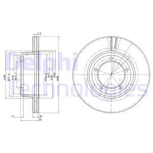 Bremseskive, Framaksel, LAND ROVER RANGE ROVER I, FTC0902, FTC902