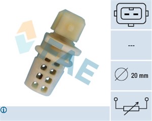 Sensor, innsugningsluft temperatur, MITSUBISHI,OPEL,RENAULT,VOLVO, 0836402, 09109683, 30804940, 30871112, 4401683, 77 00 744 583, 77 01