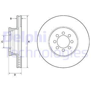 Bremseskive, Framaksel, MERCEDES-BENZ, 905 421 0012, 9054210112, A905 421 0012