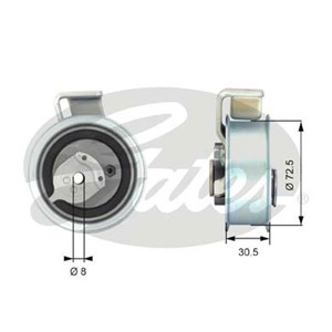 Strammerull, tannrem, AUDI A4 B7, SEAT EXEO, EXEO ST, SKODA SUPERB I, VW PASSAT B5.5, PASSAT B5.5 Variant, 06B 109 243 B, 06B 109 243 E