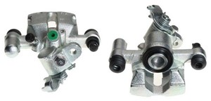 Bremsecaliper, Bakaksel, Foran akselen, Venstre, MAZDA 323 C IV, 323 F IV, 323 S IV, BR76-26-990B