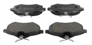 Bremseklosser sett, Framaksel, CITROËN C2, C2 ENTERPRISE, C3 I, C3 II, C3 Pluriel, C3 Skåp/halvkombi II, 16 114 571 80, 4252.36, 4252.58
