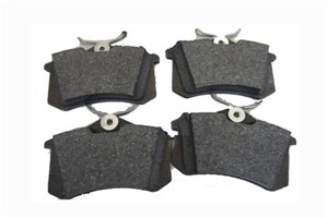 Bremseklosser sett, Bakaksel, AUDI,SEAT,SKODA,VW, 5K0698451, 5Q0615415, 5Q0698451A, 5Q0698451D, 5QD698451C