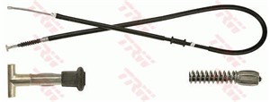 Kabel, parkeringsbremse, Bak, Bakre venstre, Venstre, FIAT PALIO, PALIO Weekend, 0046431514, 46431514, 46542604