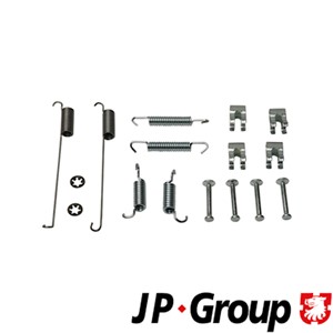 Tilbehørsett, bremsesko, Bakaksel, FIAT,FORD,LANCIA,MAZDA, 1111843, 9945976, 9945977, 9945981, YS512A225AA