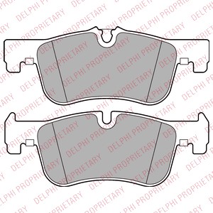 Bremseklosser sett, Framaksel, BMW 1 [F20, F21], 1-Serie Van [F20], 2 Cabriolet [F23], 2 Coupé [F22, F87], 3411 6850 567, 3411 6858 910