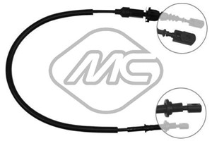 Gasskabel, FORD SIERRA II, SIERRA Halvkombi I, SIERRA Halvkombi II, SIERRA Turnier, SIERRA Turnier II, 6130797, 83GB9C799EB