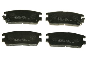 Bremseklosser sett, Bakaksel, MITSUBISHI PAJERO II, PAJERO Canvas Top II, 1444973, 1574Q1, 2S6Q-9K022-AD, MB389572, MB858380, MB858463,