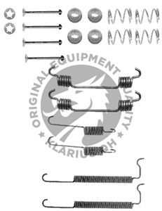Tilbehørsett, bremsesko, Bakaksel, DAEWOO,OPEL,VAUXHALL