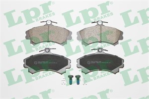 Bremseklosser sett, Framaksel, MITSUBISHI,PROTON,VOLVO, 3345670, MR235557, MR249241, MR407946, X3511007