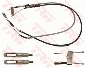 Kabel, parkeringsbremse, Bak, Foran, OPEL CALIBRA A, VECTRA A, VECTRA A Halvkombi, 5 22 585, 5 22 595, 90334462, 90374902