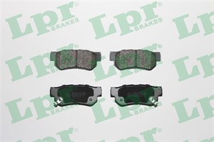 Bremseklosser sett, Bakaksel, HYUNDAI GETZ, SANTA FÉ I, 5830217A00