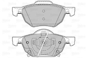 Bremseklosser sett, Framaksel, HONDA ACCORD VII, ACCORD Tourer VII, 45022SEAE01, 45022-SEA-E01