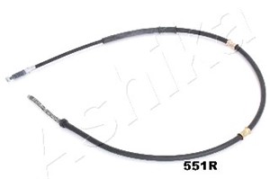 Kabel, parkeringsbremse, Høyre bak, MITSUBISHI PAJERO PININ I, MR370242