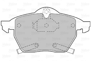 Bremseklosser sett, Framaksel, OPEL,SAAB,VAUXHALL, 1605032, 1605177, 1605984, 5533518, 9195064, 9195145, 93173734, 95514416
