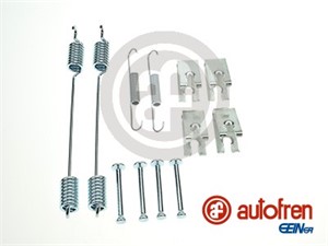 Tilbehørsett, bremsesko, Bakaksel, AUDI,FIAT,OPEL,SEAT,SKODA,SMART,VAUXHALL,VW, 6R0698545
