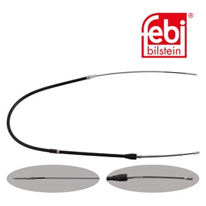 Kabel, parkeringsbremse, Bakre venstre, Høyre bak, SEAT AROSA, VW AMAROK Flak/chassi, LUPO I, 6X0 500 051 A, 6X0 500 051 B, 6X0 609 721