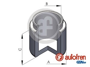 Stempel, bremseklave, Framaksel, HYUNDAI H100 Flak/chassi, KIA CARNIVAL I, CARNIVAL II, PREGIO Buss, PREGIO Skåp, SORENTO I