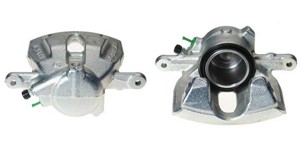 Bremsecaliper, Framaksel, Foran akselen, Venstre, CITROËN,FIAT,LANCIA,PEUGEOT, 4401 C6, 77364579, 9949538