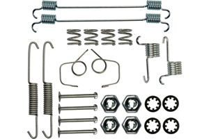Tilbehørsett, bremsesko, Bakaksel, CITROËN,PEUGEOT,RENAULT, 4210617, 4220617, 4308 34, 77 00 617 000, 77 01 201 688, 95706170