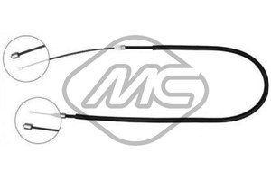 Gasskabel, OPEL ASTRA F, ASTRA F Cabriolet, ASTRA F Halvkombi, ASTRA F Kombi, ASTRA F Skåp / kombi, ASTRA G Kombi, 847051, 90353534