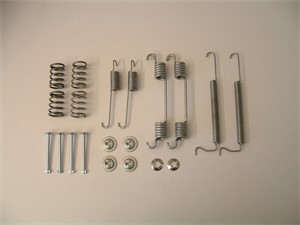 Tilbehørsett, bremsesko, Bak, Bakaksel, Venstre, DAEWOO,OPEL,VAUXHALL, 16007100, 92607100, 96071000