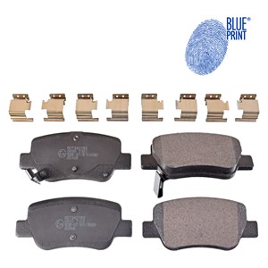 Bremseklosser sett, Bakaksel, TOYOTA AVENSIS Kombi, AVENSIS Sedan, VERSO, 04466-05040, 04466-05041, 04466-05042, 04466-YZZE5, 04466-YZZE