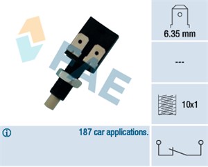 Bremselysbryter, CITROËN,PEUGEOT,RENAULT,TALBOT, 01500315-0, 01501024-0, 1243232385, 1581942, 166 516, 22 11 6 761 089, 2T145230EA, 4334