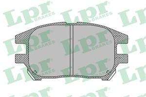 Bremseklosser sett, Framaksel, LEXUS RX, 0446548040, 0446548050