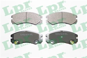 Bremseklosser sett, Framaksel, OPEL FRONTERA B, VAUXHALL FRONTERA Mk II, 1605002, 1605084, 93169003, 97201441, 97227235