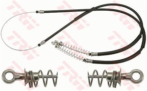 Kabel, parkeringsbremse, Bak, Høyre, Venstre, SEAT IBIZA I, MALAGA, RONDA, SE021167320A, SE022167320A