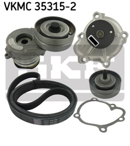 Vannpumpe + kileremsett, OPEL,VAUXHALL, 044 260 849 B, 12 04 641, 12 04 853, 13 40 662, 18 54 421, 38940-PLZ-D00, 5750.QV, 5750.QW, 5750