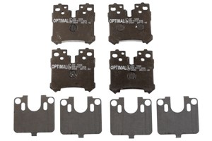 Bremseklosser sett, Bakaksel, LEXUS LS, 000 905 02 32, 000 905 08 05, 04466-0W010, 04466-0W020, 3342006, A 000 905 08 05, A0009050232