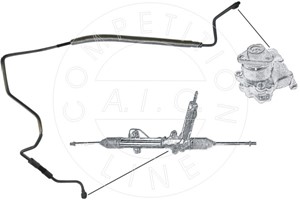 Hydraulikkslange, styring, Fra hydraulikkpumpe til styresnekke, SEAT AROSA, VW LUPO I, POLO, POLO III, POLO Van Skåp/halvkombi, 6N1 422