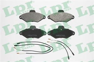 Bremseklosser sett, Framaksel, CITROËN XANTIA, XANTIA Break, 425156, 425291, 95667785, 95667786, RP425114