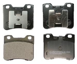 Bremseklosser sett, Framaksel, CITROËN AX, SAXO, PEUGEOT 106 I, 106 II, 1720 66, 172066, 4251 28, 4251 85, 425128, 4252 84, 4252 85, 425