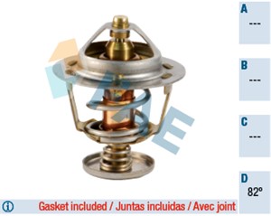 Termostat, kjølemiddel, FORD,MAZDA,SUZUKI, 17670-77E10, 17670-77E11, 1A51-15-171, 4188498, 8AGX-15-171, FS05-15-171, KL01-15-171, KL01-1
