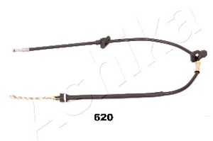 Kabel, parkeringsbremse, Bakre venstre, Høyre bak, DAIHATSU CHARADE II, 4642087702, 46420AA080