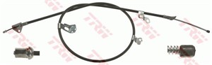 Kabel, parkeringsbremse, Bakre venstre, TOYOTA YARIS, 46430-52010