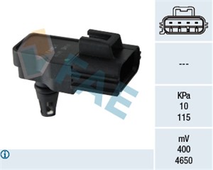 Sensor, sugerørtrykk, FORD FIESTA IV, FIESTA Skåp/stor limousine, FOCUS I, KA, KA Van, 1086439, 1087424, 1709, XS6F-9F479-AA, XS6F-9F479