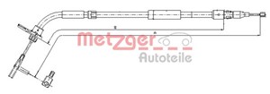 Kabel, parkeringsbremse, Bak, Høyre, MERCEDES-BENZ A-KLASS [W169], B-KLASS Sports Tourer [W245], 169 420 12 28, 169 420 12 85, 169420122
