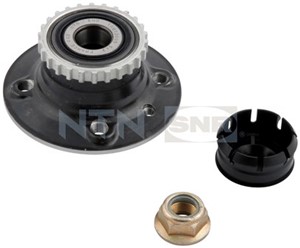Hjullagersett, Bakaksel, RENAULT KANGOO, KANGOO Express, 7701205499
