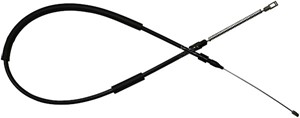 Kabel, parkeringsbremse, Bakre venstre, VW TRANSPORTER Buss III, TRANSPORTER Flak/chassi III, TRANSPORTER Skåp III, 251609701E
