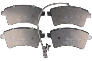 Bremseklosser sett, Framaksel, RENAULT KANGOO / GRAND KANGOO II, KANGOO BE BOP, KANGOO Express, 410605649R, 77 01 210 174