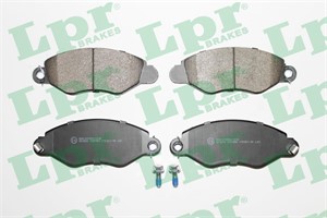 Bremseklosser sett, Framaksel, FORD TRANSIT Buss, TRANSIT Flak/chassi, TRANSIT Skåp, 1144288, 1318147, 1465168, 1C152K021AD, 1C1J2K021AA