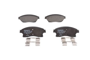 Bremseklosser sett, Framaksel, CHEVROLET,OPEL,VAUXHALL, 13 301 207, 13 374 966, 13 412 272, 13301207, 13374966, 13412272, 542120